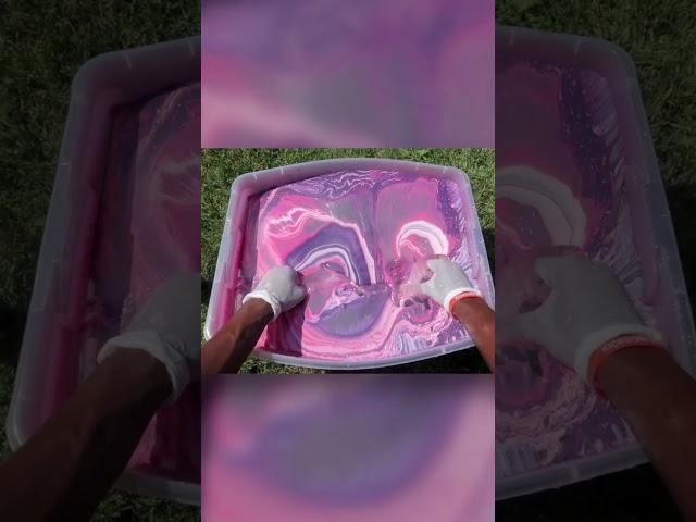 Hydro Dipping Jordan 1's! (Satisfying) #shorts