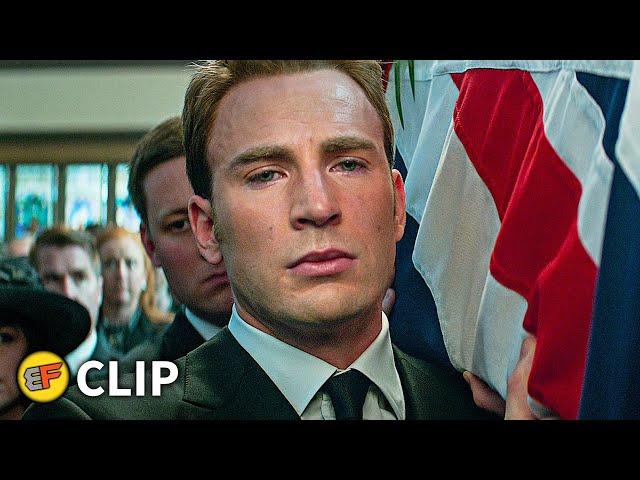 Peggy Carter's Funeral Scene | Captain America Civil War (2016) Movie Clip HD 4K