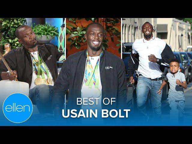 Best of Usain Bolt on the ‘Ellen’ Show