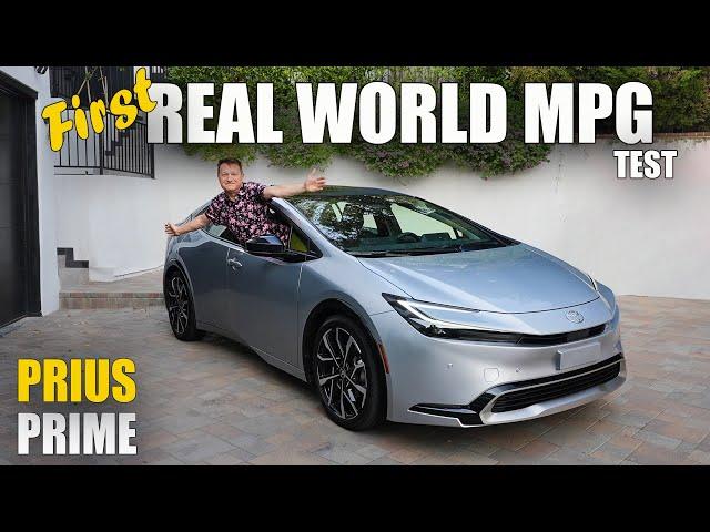 Prius Prime First Real World MPG & Efficiency Test