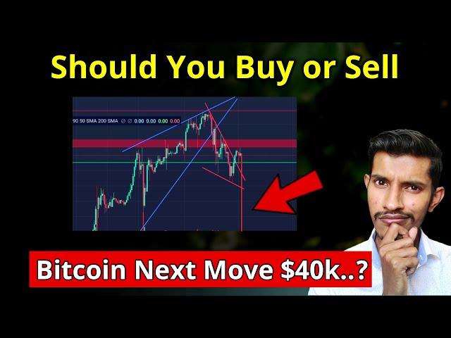 Bitcoin Warning: Bitcoin Will Crash More..? || Bitcoin Next Move $40k..??