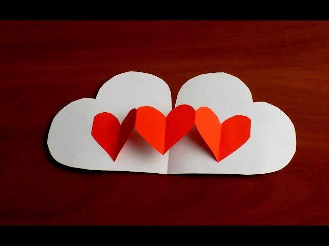 How to Make Valentine Crafts with their hands out of paper