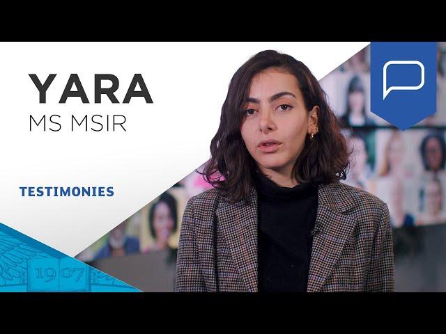 Yara Thoumy, MS ESSEC Management des Systèmes d’Information en Réseaux (MSIR) | ESSEC Testimonies