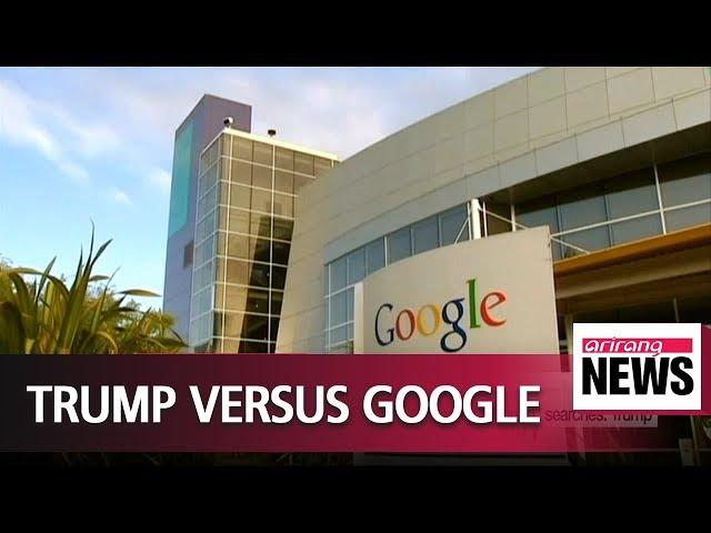 White House to look into Google's news service over "rigged" searches: Trump