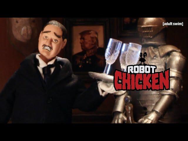 Murder Mystery Dinner Party | Robot Chicken | adult swim