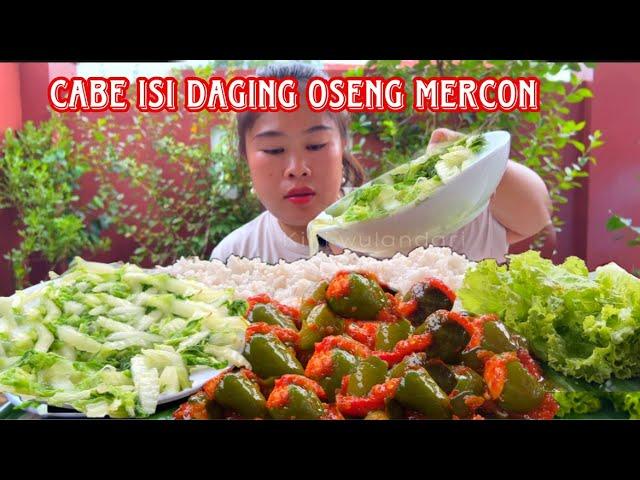 CABE DI CABEIN‼️ OSENG PEDAS CABE ISI DAGING