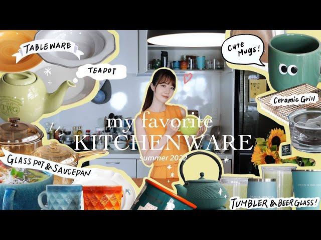 [ Tableware ] Glasses, Tea Goods, Kitchen Utensils, My Favorites for Living 🫖