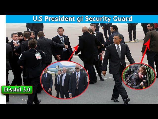 U.S President gi Security Guards || Credit: ZemTV || DAshil 2.0