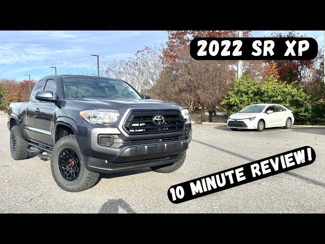 2022 Toyota Tacoma SR Access Cab | 10 Minute Review