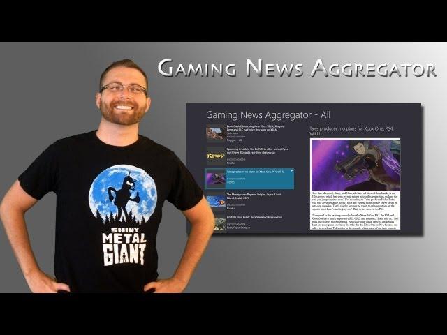 My New App - Gaming News Aggregator!