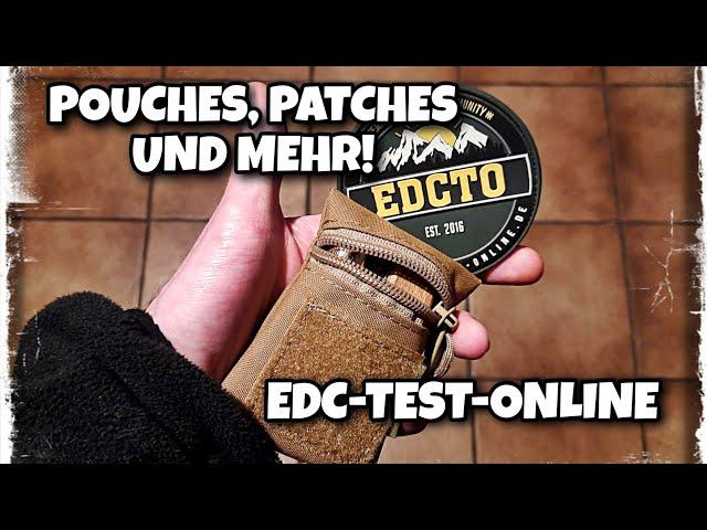 Pouches, Patches und mehr! edc-test-online