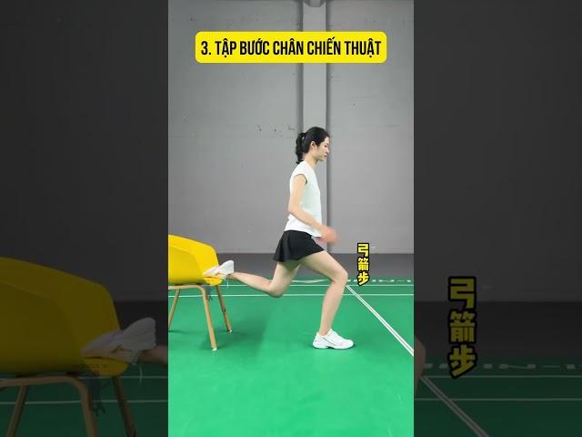 5 bài tập để nâng cao trình độ cầu lông #caulong #badminton #caulongyb
