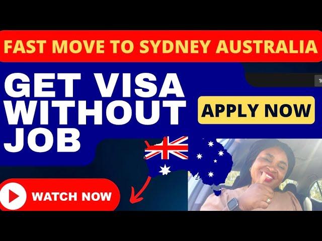 MOVE TO SYDNEY AUSTRALIA NOW ! GET PR VISA WITHOUT HAVING JOB OFFER | VISA 190 NSW