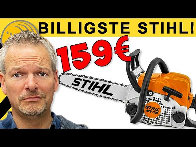 Taugt die CHINA STIHL? BILLIGSTE STIHL KETTENSÄGE MS 170 im TEST | WERKZEUG NEWS 190