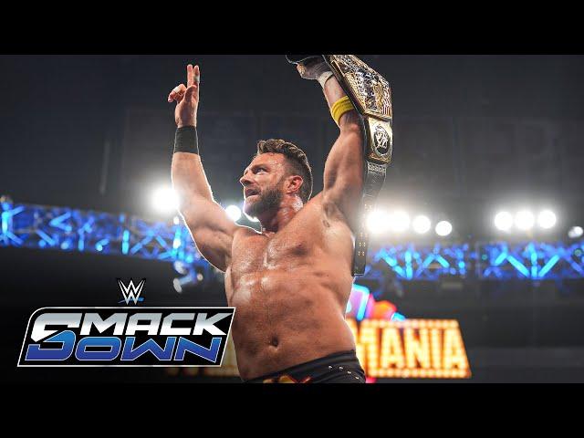 LA Knight recaptures the United States Title in epic match: SmackDown highlights, March 7, 2025