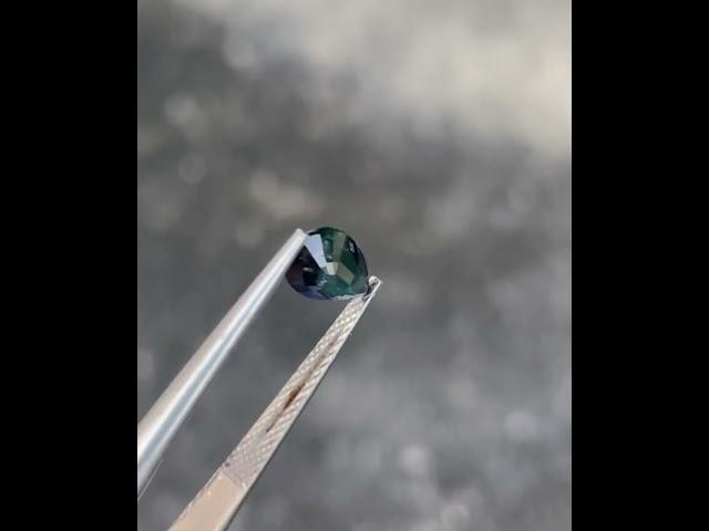 1.08 carats | Blue Sapphire Stone Pear Cut Natural Gemstone from Madagascar #sapphire #gemstone