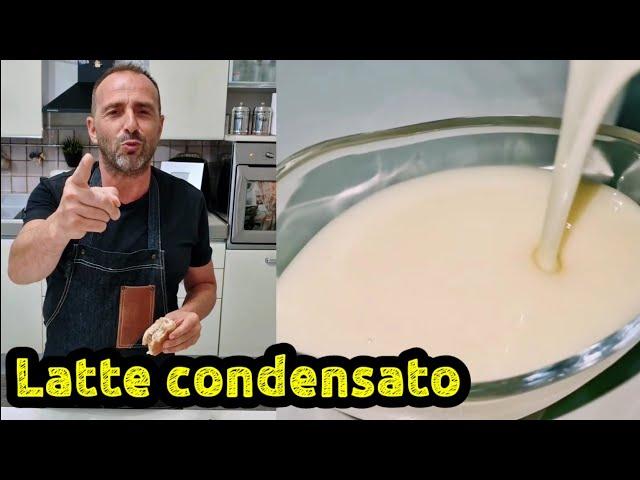 LATTE CONDESATO fatto in casa.Ideale per gelati e semifreddi.Ricetta facile per tutti