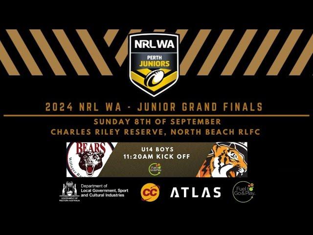 2024 NRL WA Junior Grand Final - U14 Boys Bears v Tigers