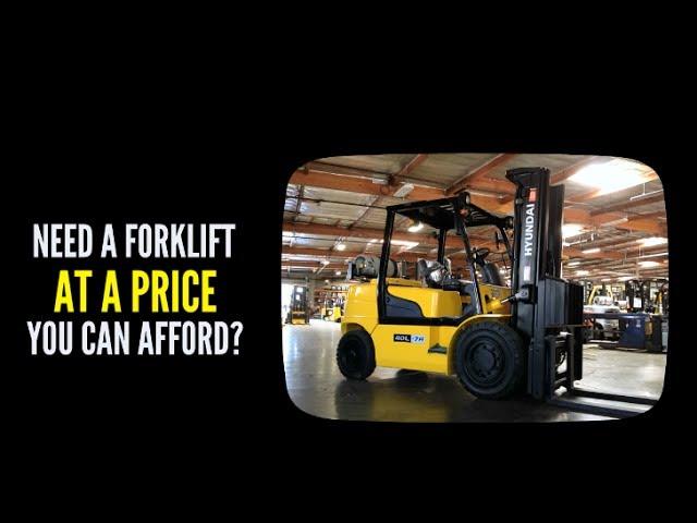 Big Joe Forklift Promo 2014