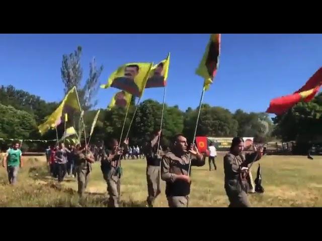 Un camps du PKK à Marseille (France)