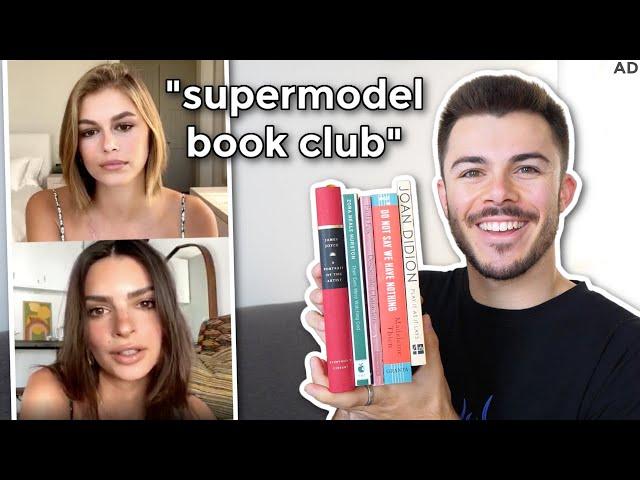 i joined supermodel book clubs and judged their reading recs (em-rata, kaia gerber, camille rowe)