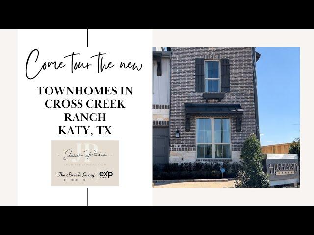 Cross Creek Ranch New Townhomes by Highland Homes in Katy, Texas