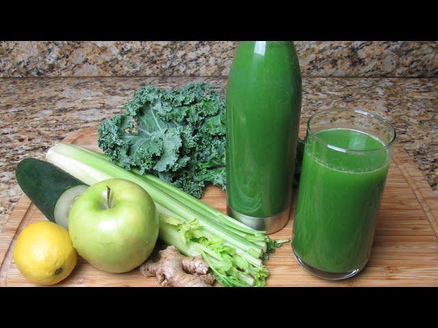 Simple Green Juice Recipe || Detoxing and Cell Rejuvenating Green Juice