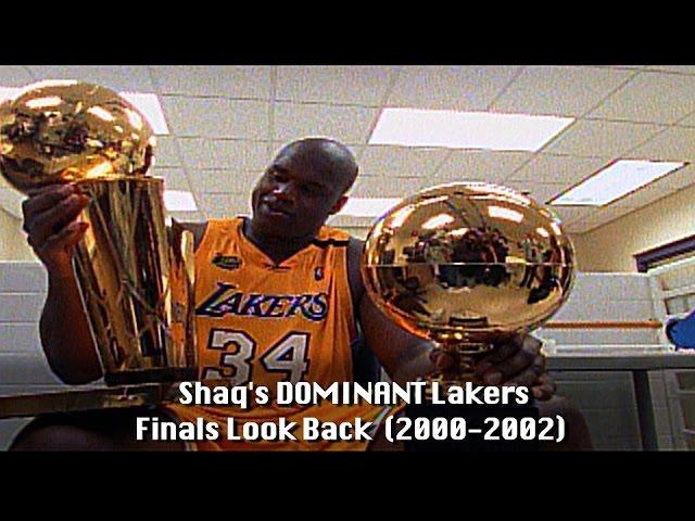 Shaquille O'Neal's Epic Lakers Championship Look Back!