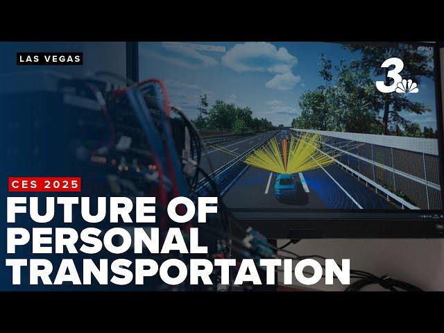 Future of personal transportation on display at CES 2025 in Las Vegas