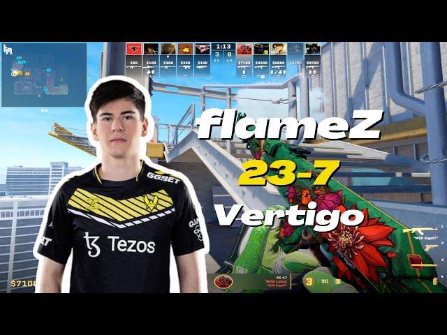 【CS2 POV】Vitality flameZ (23-7) vs FaZe (Vertigo) | BLAST Premier Fall Final 2023