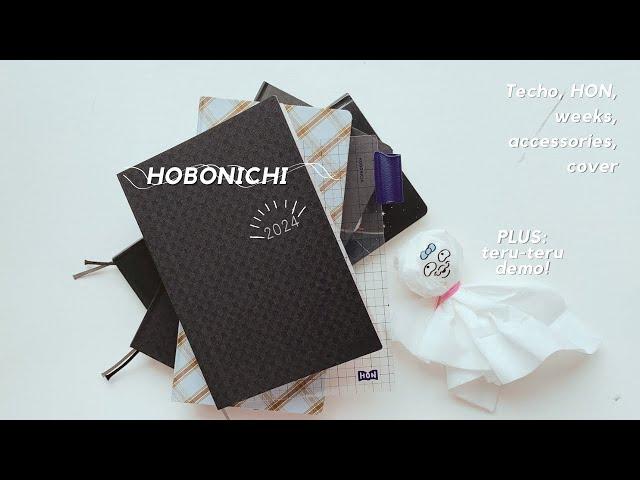 Hobonichi 2024 Haul | Techo A6 Day-Free & Cover, Hobonichi Weeks, HON A6, accessories | paperjoyph