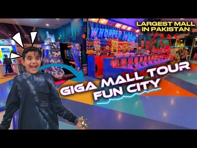 Giga Mall Islamabad | Fun City Indoor Play Area | Food Court Tour | Largest Mall of Pakistan