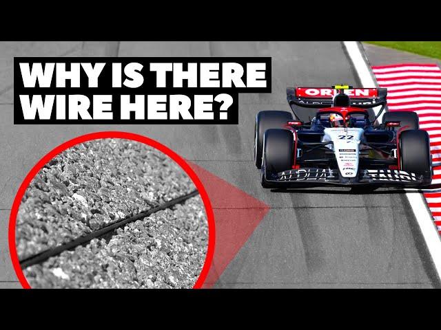 Why F1 Install Wires In Race Tracks