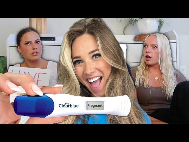 Telling my BFFS I'm PREGNANT AGAIN!!!