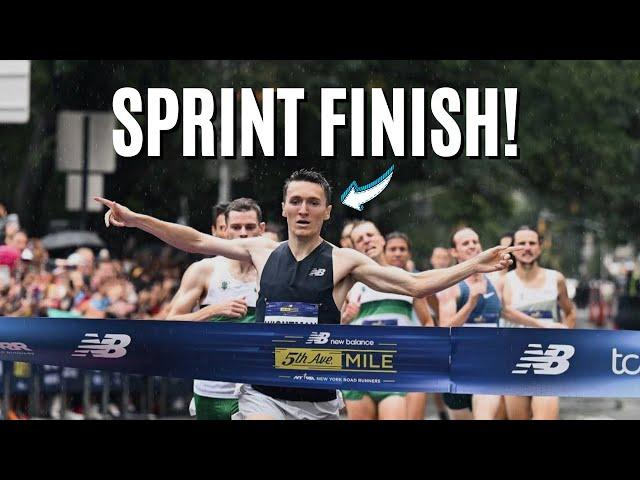 Jake Wightman DOES IT AGAIN! | Men's 5th Avenue Mile 2022