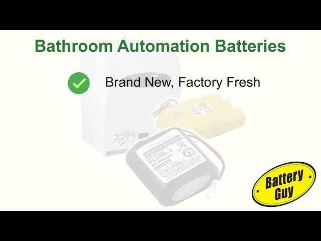 BatteryGuy Bathroom Automation Batteries