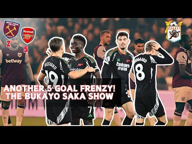  ARSENAL DEMOLISH WEST HAM 5-2 IN LONDON DERBY!| MAN UNITED NEXT! | DAAAFT #27