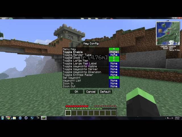 Minecraft 1.2.5 - How To Install Reis Minimap