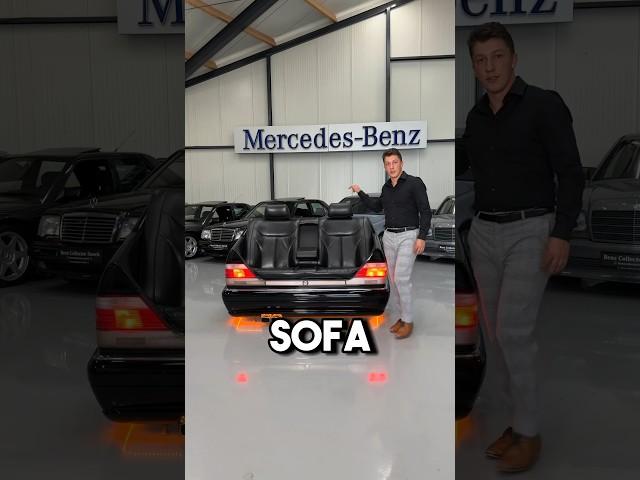 The most SPECIAL sofa in the world?!  - W140 - Mercedes Benz - Benzcollectorsneek