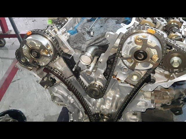 Toyota  Land Cruiser v6 1GR engine timing