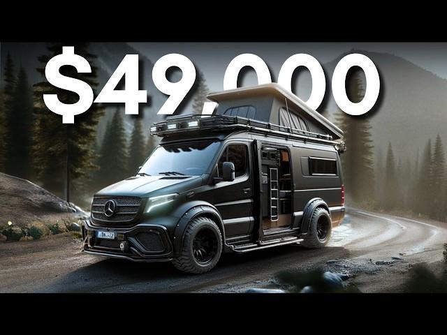 THE MOST AFFORDABLE 4x4 CAMPER VANS IN 2024!