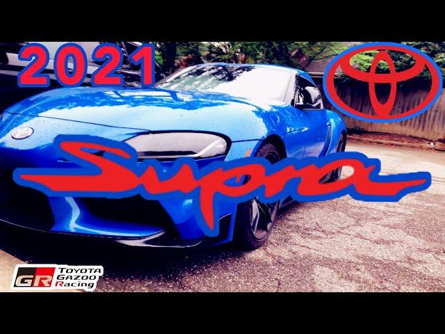 2021 TOYOTA GR SUPRA A91-CF EDITION | REFRACTION BLUE | OUTSIDE | EPISODE 22