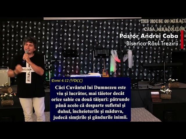 Cum sǎ trǎieşti pentru Isus în vremurile din urmǎ- Pastor Andrei Caba