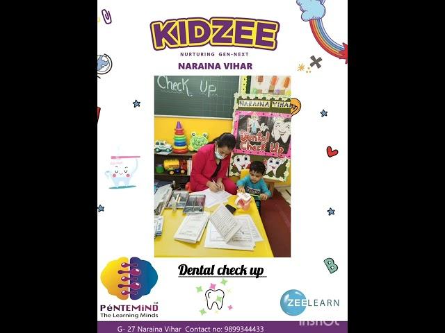 dental check up at kidzee naraina vihar