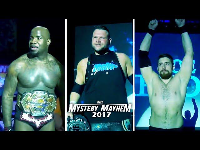 GANZES MATCH — Moose vs.  Pascal Spalter vs. Joe Hendry (GWF  Mystery Mayhem 2017)