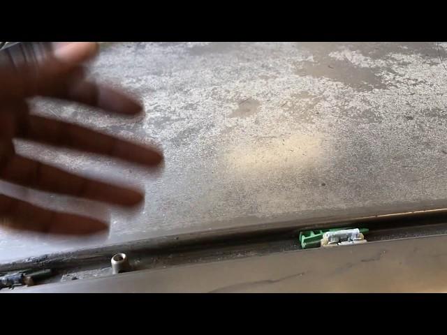 Mercedes-Benz 300CE Roof Rail Trim Removal C124