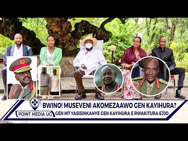 BREAKING!! MEETING YA MUSEVENI NE GEN KAYIHURA EREESE OBUNKENKE. WUNO BWINO KU BYAYOGEDWAKO