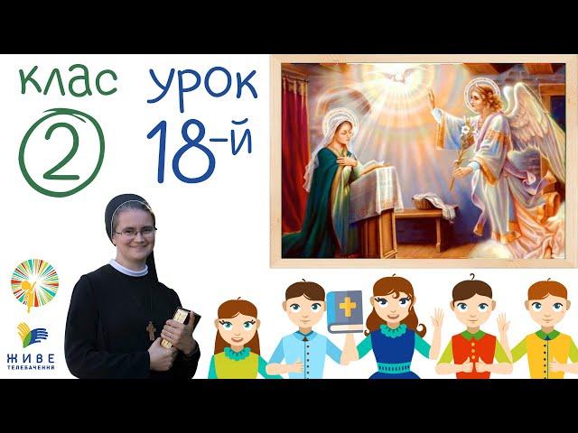 [2 кл] 18-й урок. ПРАЗНИК БЛАГОВІЩЕННЯ ПРЕСВЯТОЇ БОГОРОДИЦІ. Мандрівка літургійним роком, 06.02.21