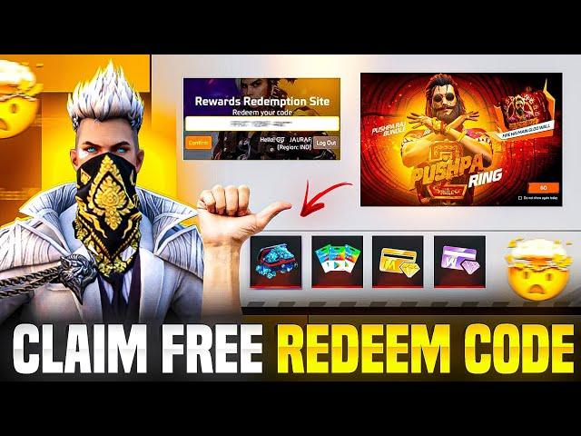 Claim Now Free Rewards |100% Real Daimonds |Claim Free Redeem Codes |Free Fire Redeem Codes Telugu