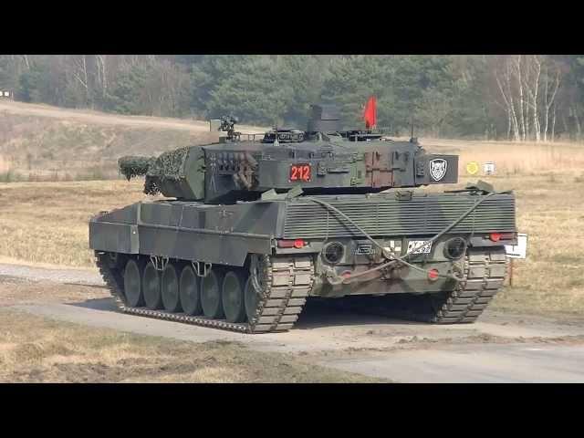 PzBtl33 Goldener Schuss mit Kpz Leopard 2 120mm Bergen-Hohne Bundeswehr